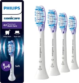 Philips Sonicare G3 premium tannbørstehode HX9054/87 (hvit)
