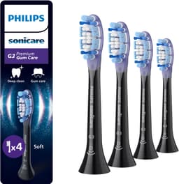 Philips Sonicare G3 premium tannbørstehode HX9054/88 (sort)
