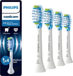 Philips Sonicare C3 premium tannbørstehode HX9044/87 (hvit)
