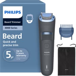 Philips 3000 Series skäggtrimmer BT3619/15 (mörkgrå)