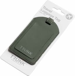 Trunk Resebagage etikett (grön)