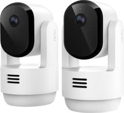 Arlo Essential 3 2K PTZ innendørs sikkerhetskamera (2-pakning)