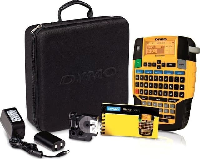 DYMO Rhino 4200 komplett kit med väska (1852995)