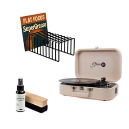 Studio 57 Mellow Pladespiller (Hvid) Bundle