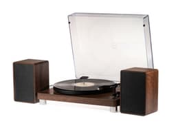 Studio 57 Skivspelare med Högtalare (Trä)