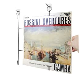 Vinylplate oppheng i metall (5x)