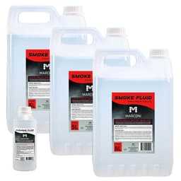 3 x 5L Røykvæske (Extra Heavy Density) + 250ml Rensevæske