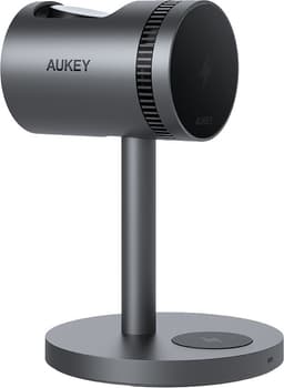 Aukey 3-i-1 trådløs lader (grå)