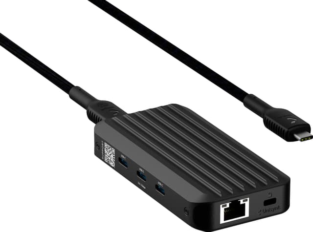 Unisynk 8-port USB-C hub V3