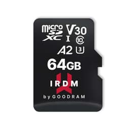 GOODRAM 64GB IRDM microCARD UHS I U3 V30 A2 + sovitin