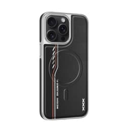 Musta magneettinen PC-kotelo, yhteensopiva iPhone 17:n kanssa - iskunkestävä suojakuori