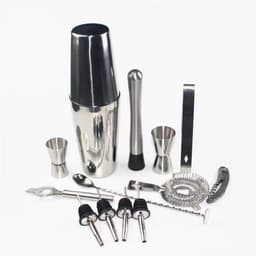 BOSTON SHAKER Bartender Kit - 13 Delars Cocktail Shaker Set för Hemmab