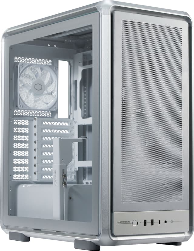 Cooler Master MasterFrame 500 Mesh PC-kabinet (sølv)