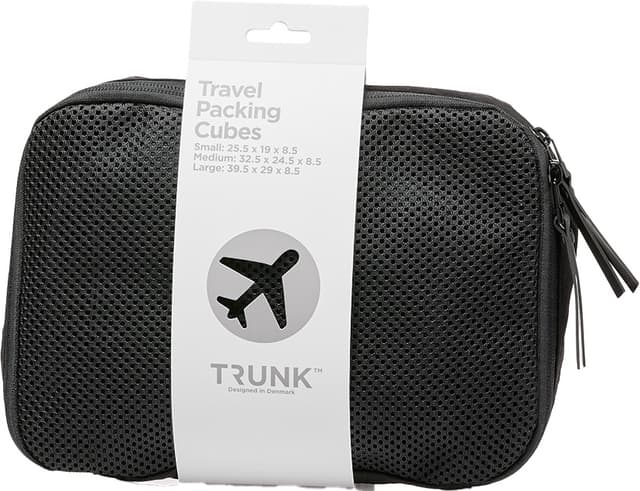 Trunk Travel pakkekube (sort)