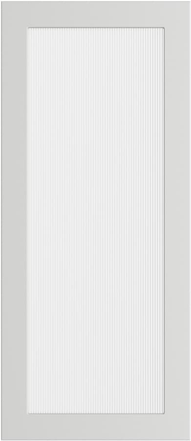 Epoq Trend Grey White räfflad glaslucka 40x92