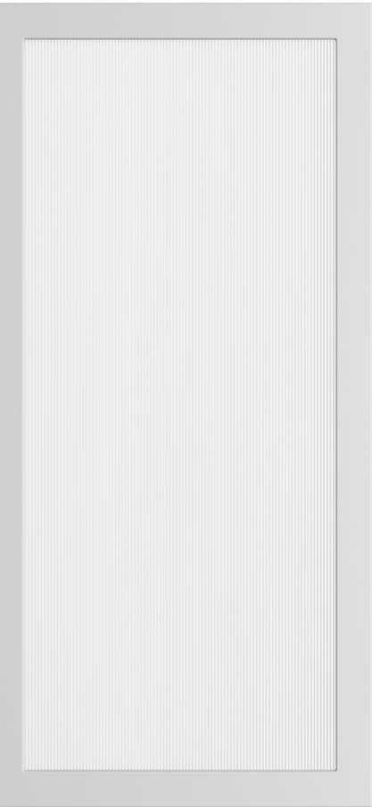 Epoq Trend Grey White räfflad glaslucka 60x125