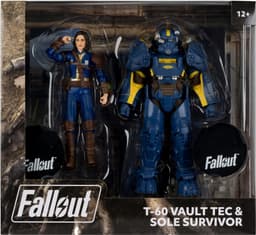 McFarlane Fallout actionfigur (Vault Tec and Sole Survivor)