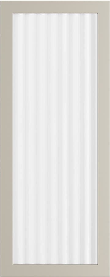 Epoq Trend Beige räfflad glaslucka 50x125