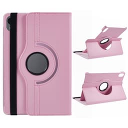 SKALO Samsung Galaxy Tab S11 360 Litchi Fodral - Rosa