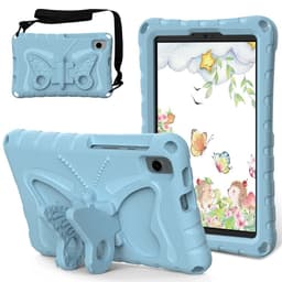 SKALO Samsung Galaxy Tab A11 Butterfly EVA Kotelo - Vaaleansininen