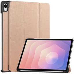 SKALO Samsung Galaxy Tab S11 Trifold Kotelo - Ruusukulta