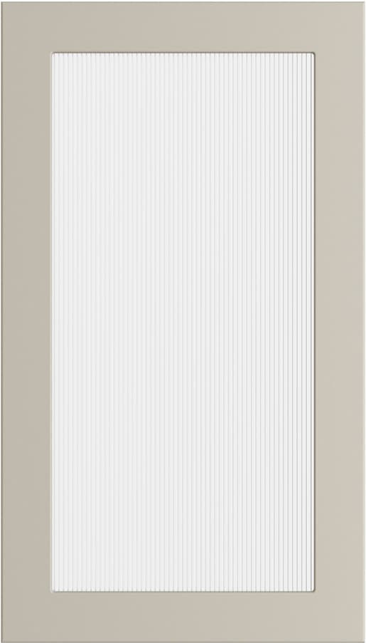 Epoq Trend Beige räfflad glaslucka 40x70