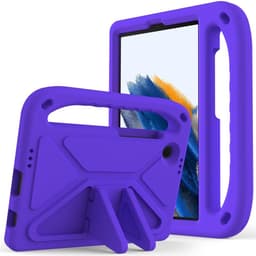 SKALO Samsung Galaxy Tab A9 Lasten suojakotelo, jossa on kahva ja jalusta - Violetti