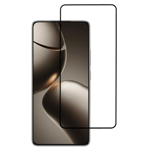 SKALO Xiaomi 15T Pro FULL-FIT Skærmbeskyttelse Hærdet Glas - Sort
