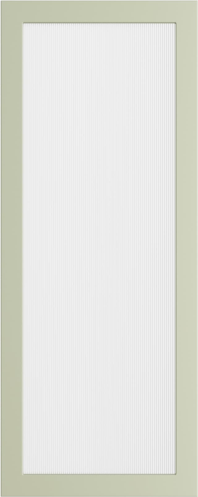 Epoq Trend Pistachio räfflad glaslucka 50x125
