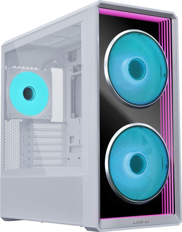 Lian Lancool 217 Infinity PC-kabinet (hvid)