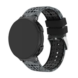Silikoninen kellon ranneke, joka on yhteensopiva Garmin Fenix 3HR/5X/6X/7X - 26mm Quick Fit -mallien kanssa Musta + naamiointi