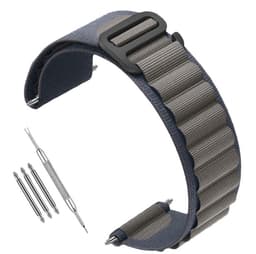 Garmin-kompatibelt nylonarmband 22mm - Forerunner 245/255/265M Blå