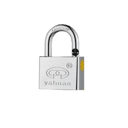 50mm YAHUAN Hänglås i Järn - Silver Säkerhetslås för Utomhus & Inomhus