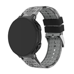 Silikonklokkebånd kompatibelt med Garmin Fenix 3HR/5X/6X/7X - 26mm Quick Fit Kamuflasje grå