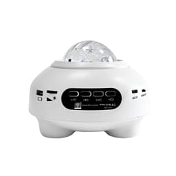 Aurora Illusion Stjernehimmel Projektorlampe - 48 Lyseffekter, Bluetooth Musikk