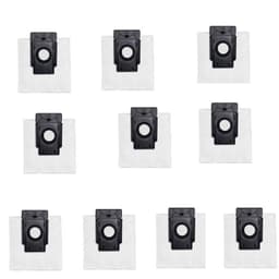 10-pakning erstatningsstøvsugerposer kompatibel med 360 S8 Plus, TP-LINK TAPO, RV30 Plus, RVA200 robotstøvsugere