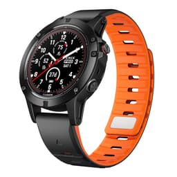 Garmin N54 Norman Magnetisk Klokkereim Svart+oransje 22 mm