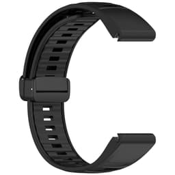 Klokkereim for Garmin Smartklokke Sort 20 mm Silikon