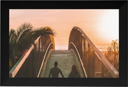 Pixie digitaalinen valokuvakehys (musta)