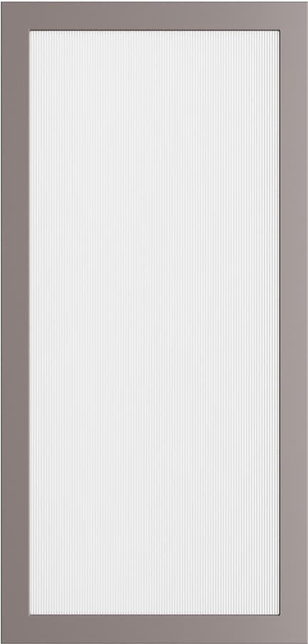 Epoq Trend Violet Taupe räfflad glasdörr 60x125