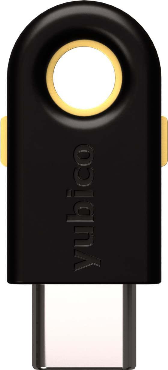 YubiKey 5C sikkerhedsnøgle
