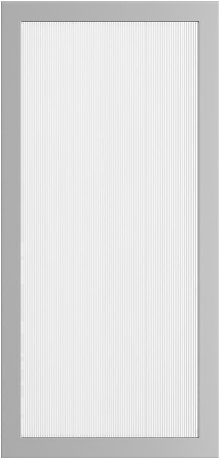 Epoq Trend Light Grey räfflad glasdörr 60x125
