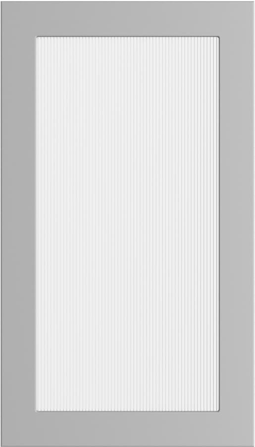 Epoq Trend Light Grey räfflad glasdörr 40x70