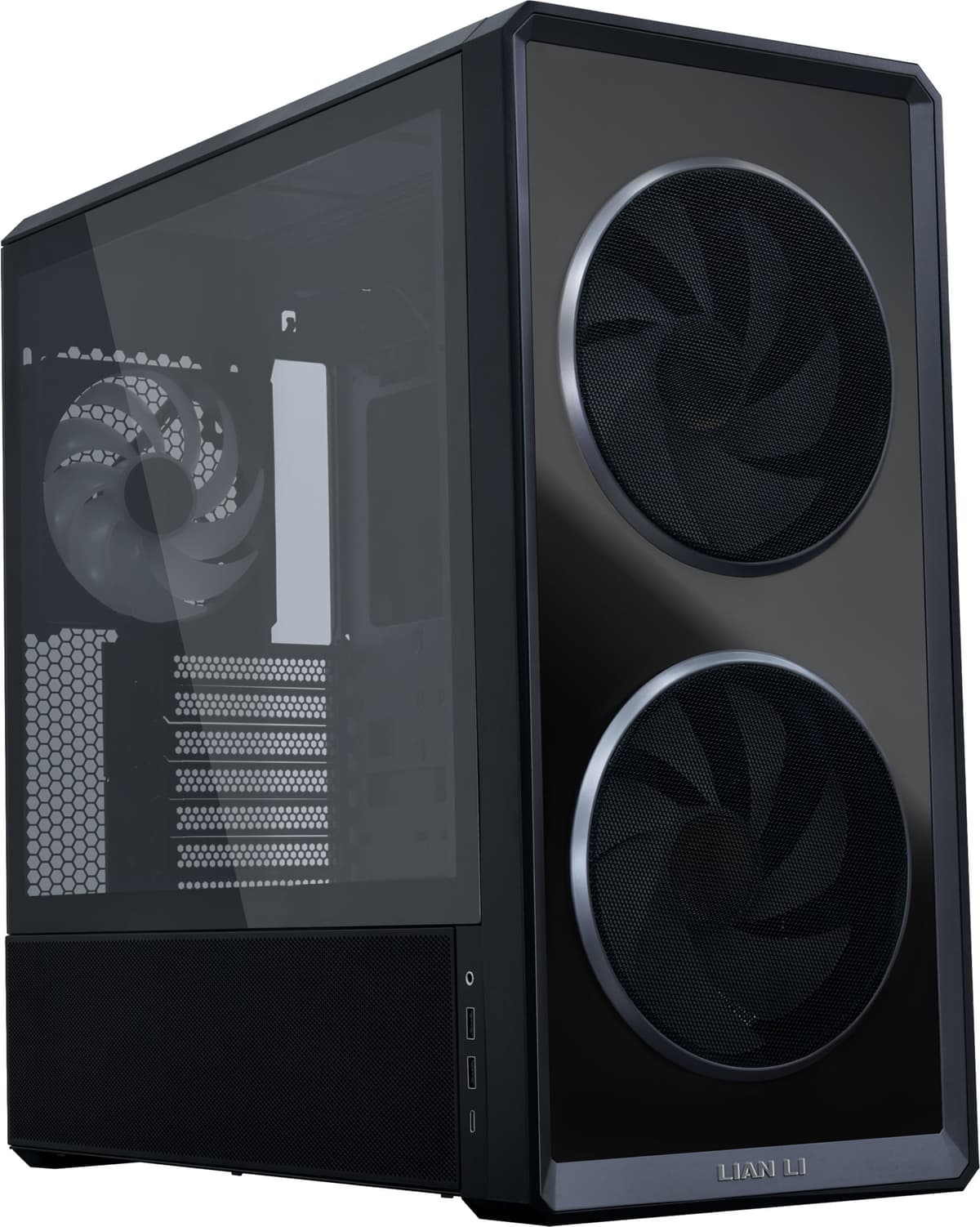 Lian Lancool 217 Infinity PC-chassi (svart) - Elgiganten