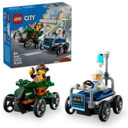LEGO City Lentokone vastaan  sairaalansänky – kilpa-autopakkaus 60459