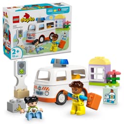 LEGO DUPLO Town Ambulans och förare 10447