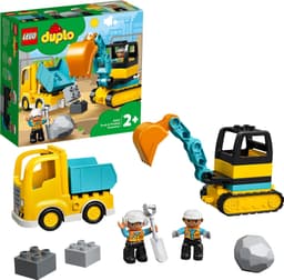 LEGO DUPLO Town Lastebil og beltegravemaskin 10931