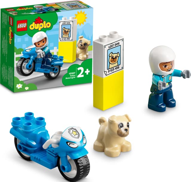 LEGO DUPLO Town Polismotorcykel 10967