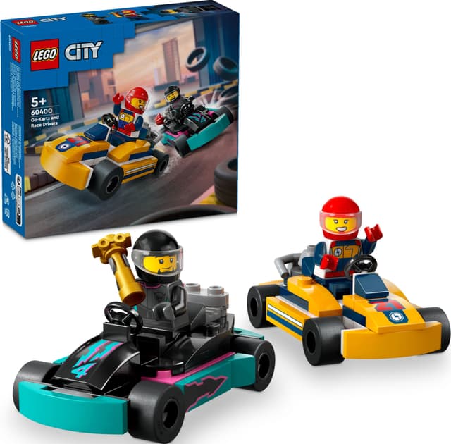 LEGO - City - Gokarter och racerförare (60400)