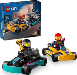 LEGO City Gokarts og racerkørere 60400
